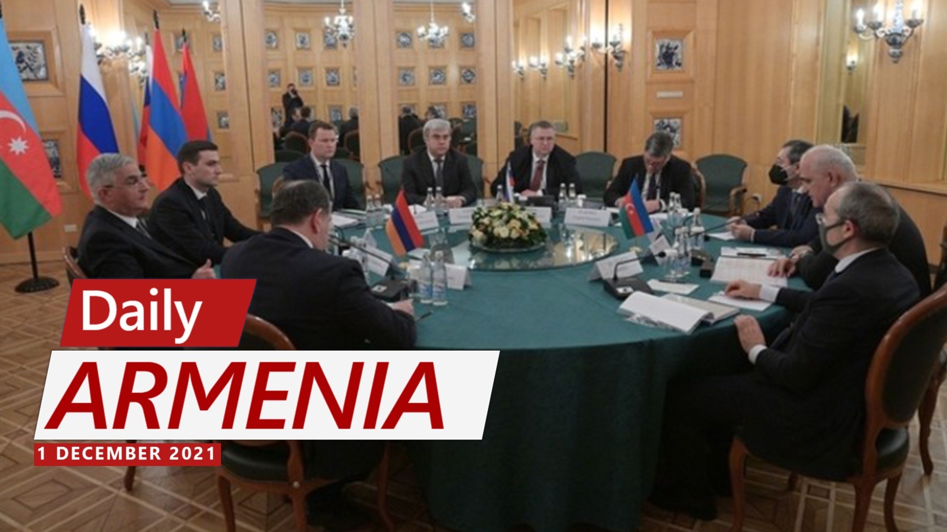 Armenian, Azerbaijani and Russian delegations meet in Moscow