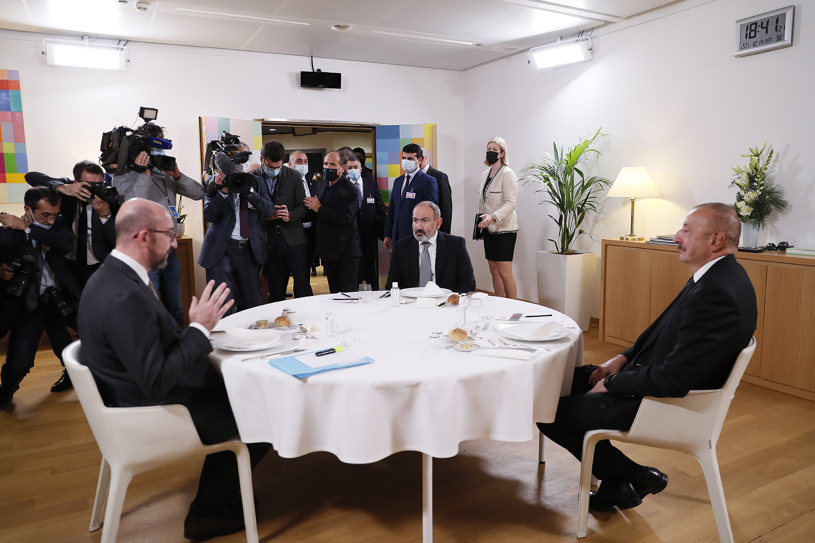 Pashinyan and Aliyev to meet in April