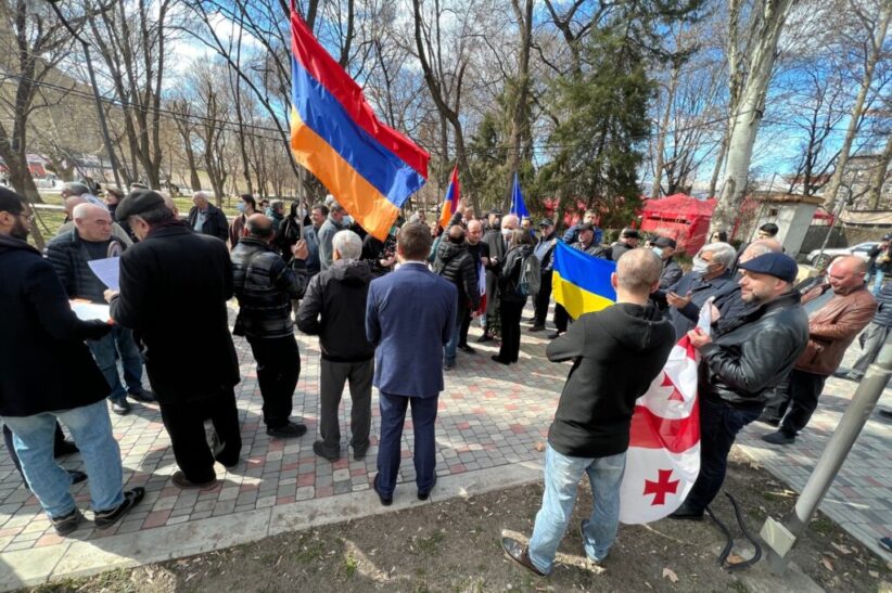armenia protest war ukraine