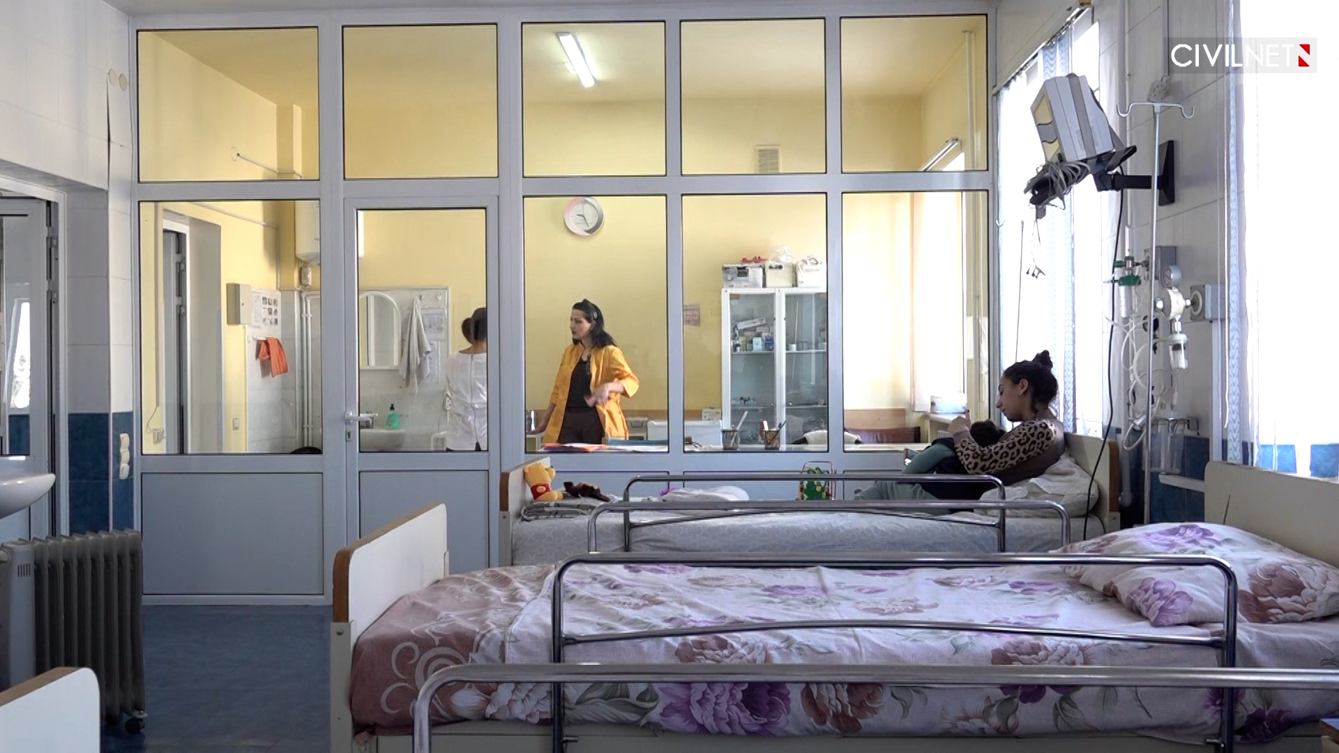 Ստեփանակերտի հիվանդանոց․ բուժառու մանուկներն առանց ջեռուցման