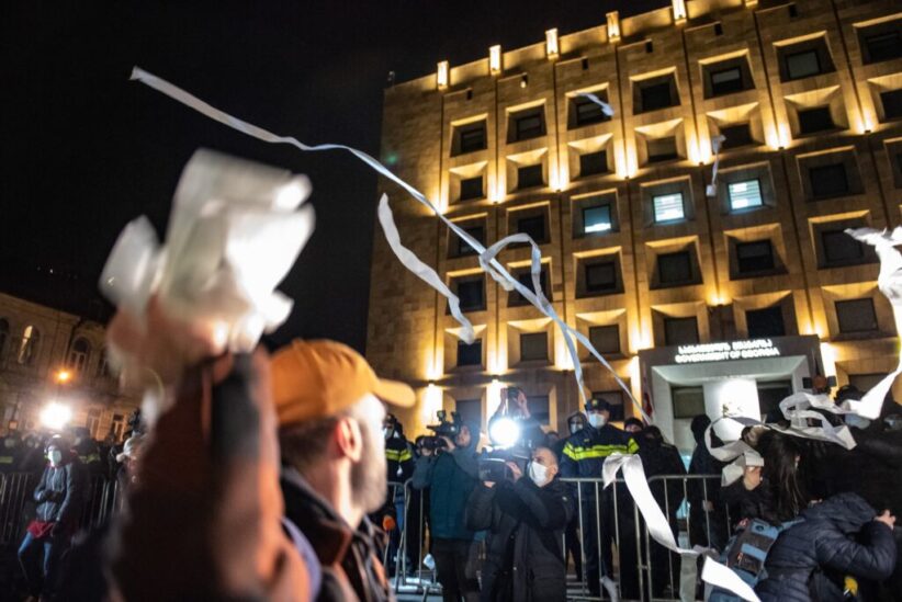 Tbilisi pro-Ukraine protest