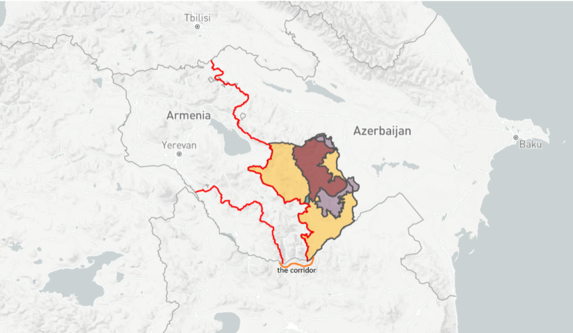 map nk nagorno karabakh