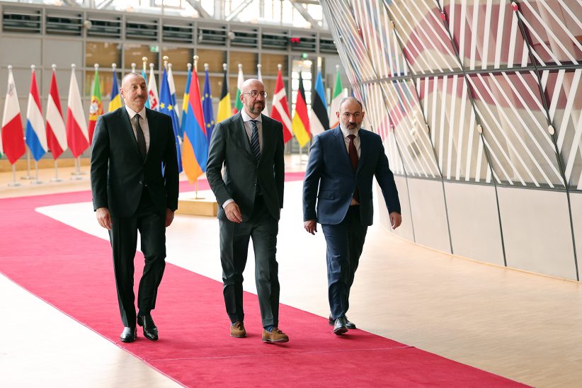 charles michel nikol pashinyan ilham aliyev