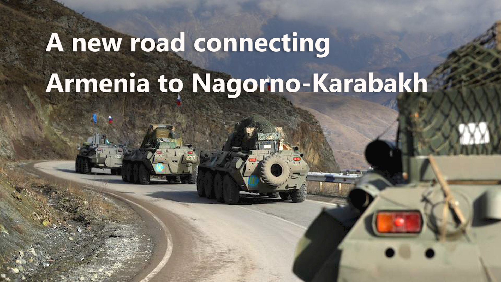 A new road connecting Armenia to Nagorno-Karabakh