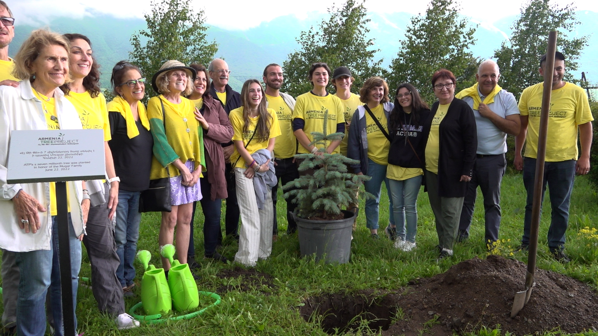 Seven millionth tree planted for Armenia’s reforestation drive