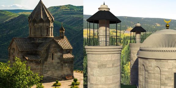 Images-appear-online-of-Berdzor-church-converted-into-mosque