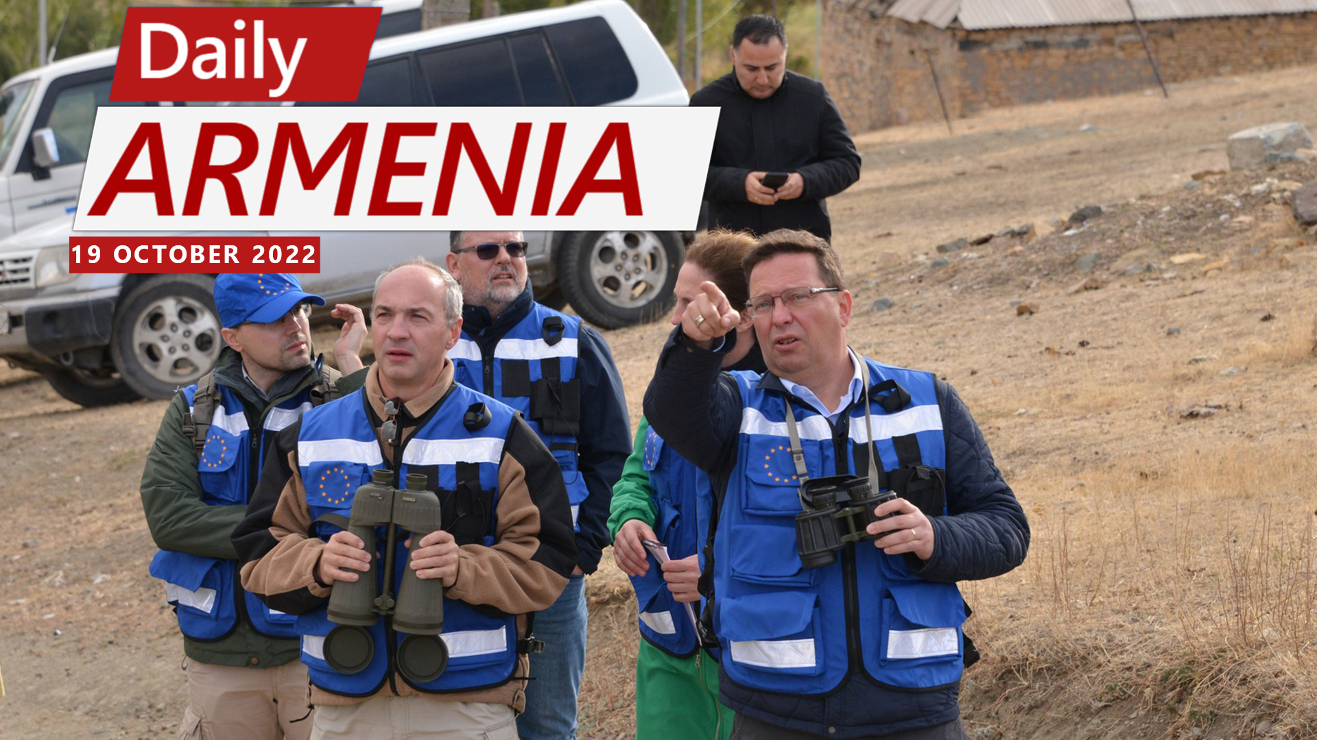 EU civilian mission technical team arrives at Armenia-Azerbaijan border