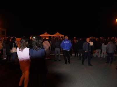Ստեփանակերտի ցուցարարները սպասում են Երևան մեկնած պատվիրակության պատասխաններին
