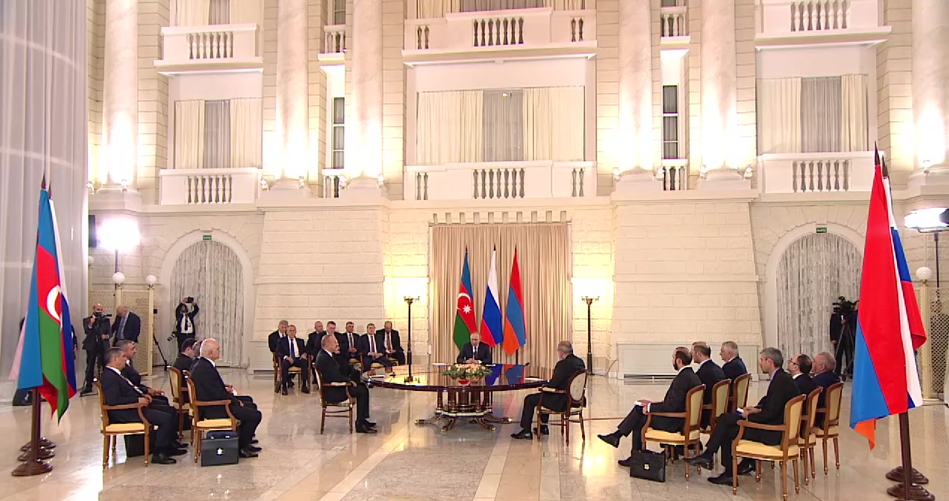 Leaders of Armenia, Azerbaijan, Russia release joint statement after Sochi summit