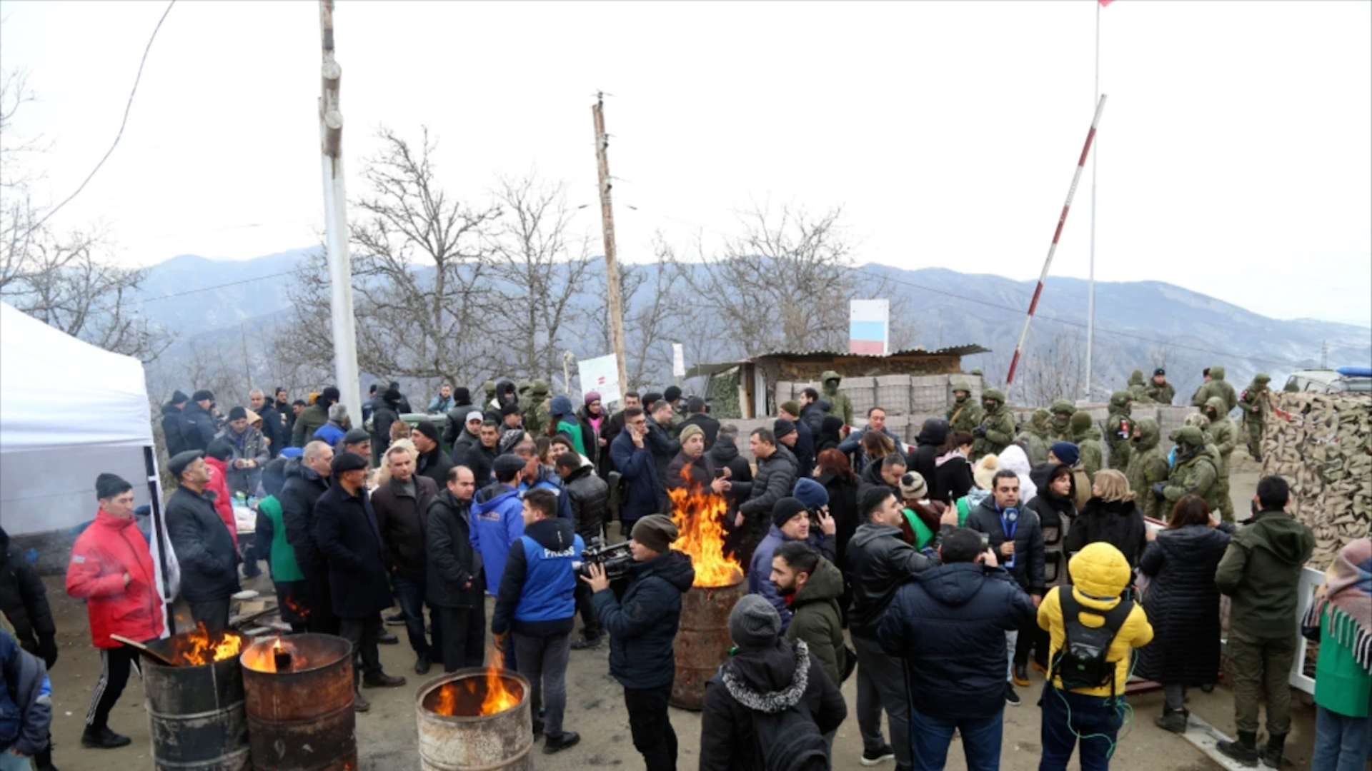 Karabakh reels from gas cut as blockade enters third day
