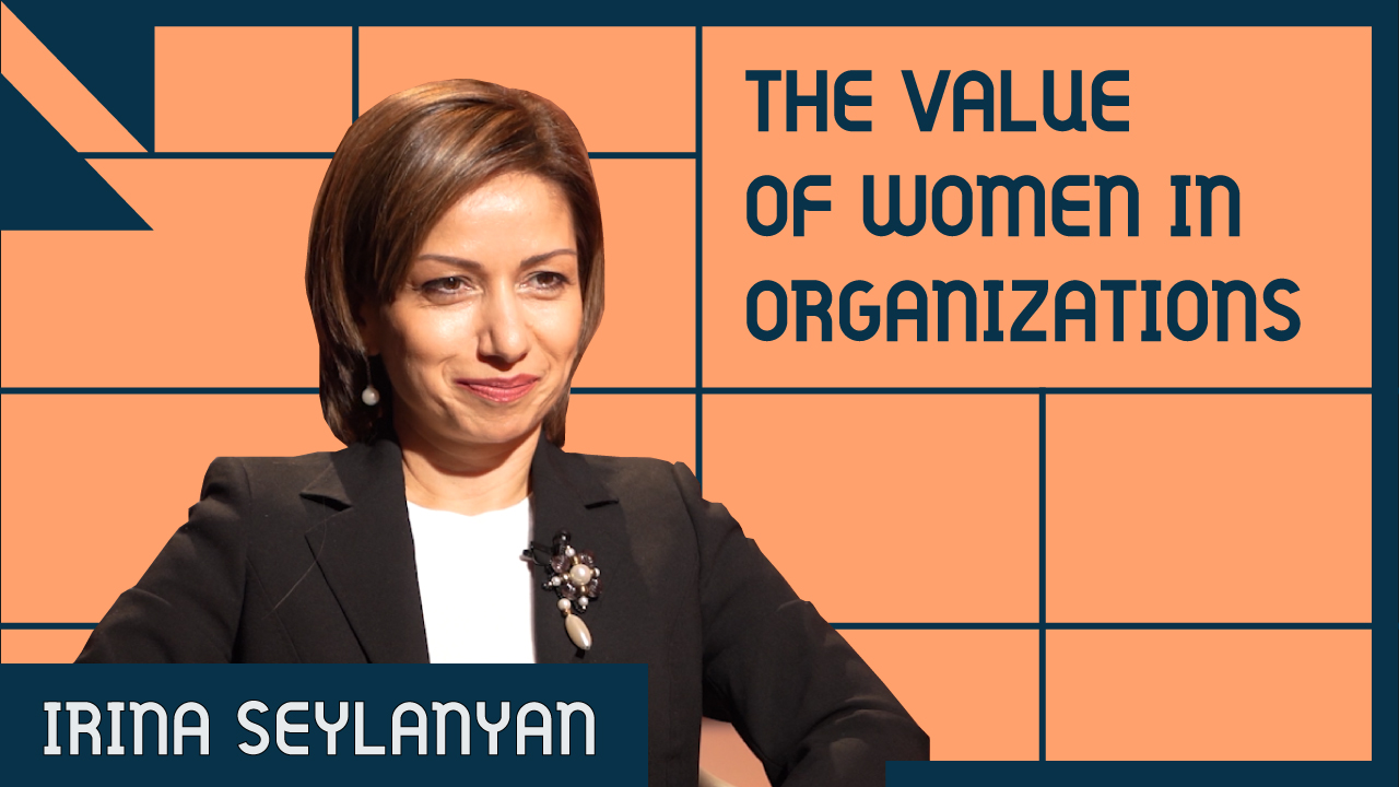 “It was important for me to help instill a sense of purpose to my colleagues during and after the war”, Irina Seylanyan