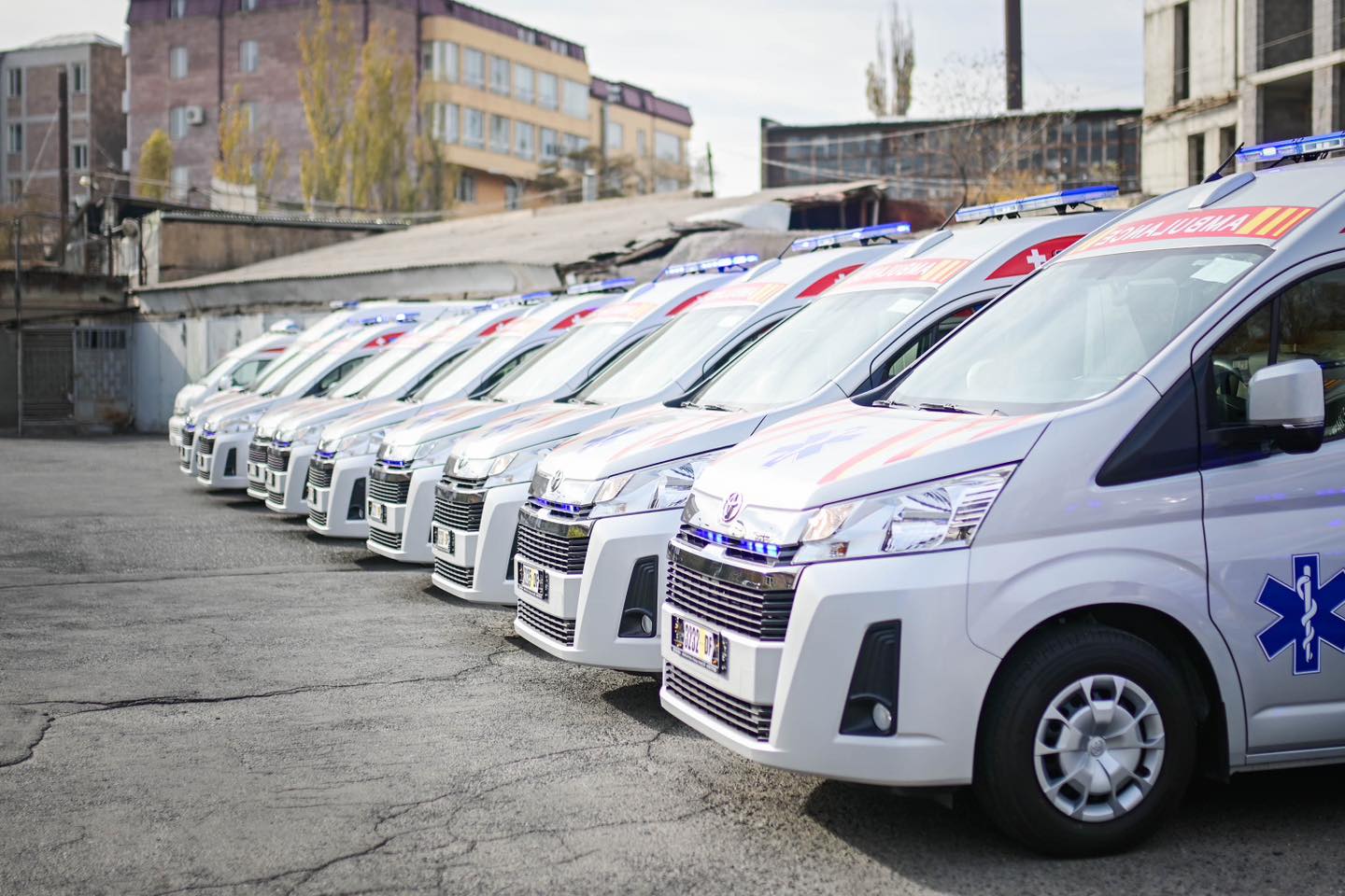 Ճապոնիայից Հայաստանին նվիրաբերված շտապօգնության 39 մեքենաներից մեկը կփոխանցվի ԱԱԾ-ին