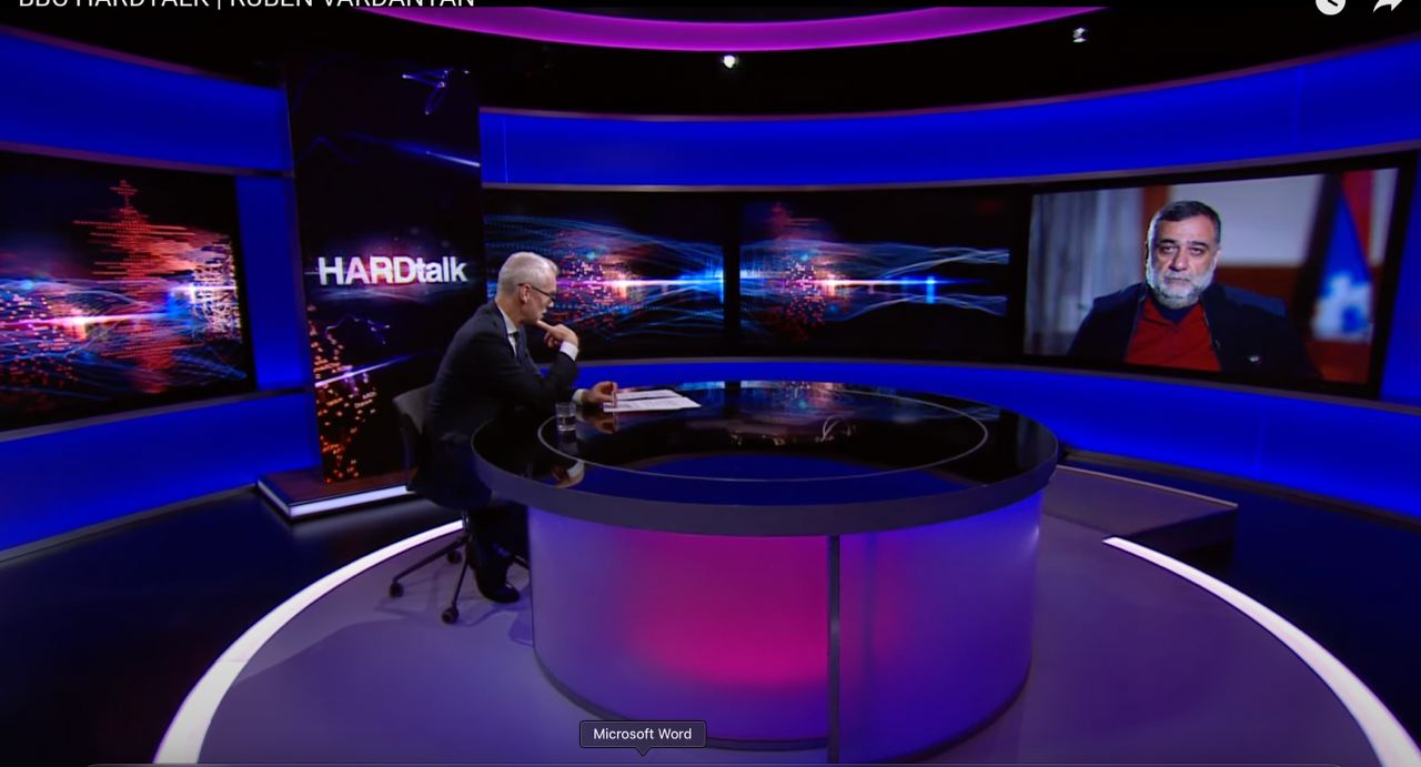 Հավատում ենք, որ ունենք անկախության իրավունք. Ռուբեն Վարդանյանի հարցազրույցը BBC-ի Hard Talk-ին