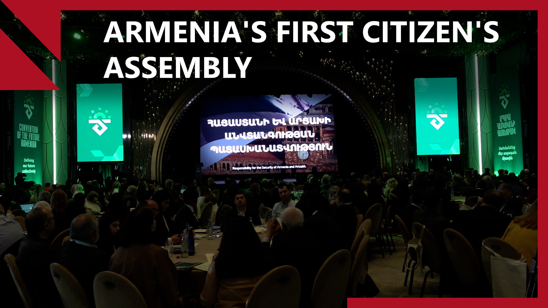Armenia’s first-ever citizens’ assembly debates country’s challenges
