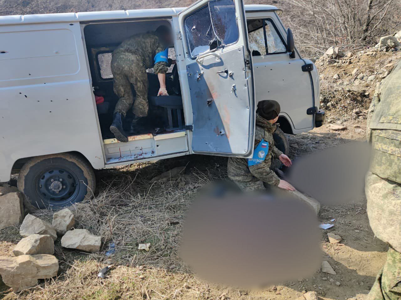 Ադրբեջանական ԶՈՒ-ն կրակել է Լեռնային Ղարաբաղի իրավապահների մեքենայի վրա․ ՌԴ ՊՆ