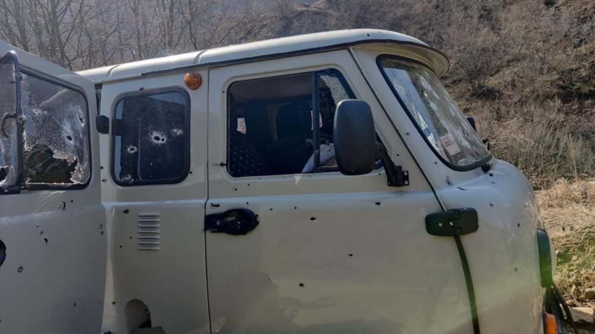 Russian peacekeepers confirm Azerbaijani attack on Karabakh officers