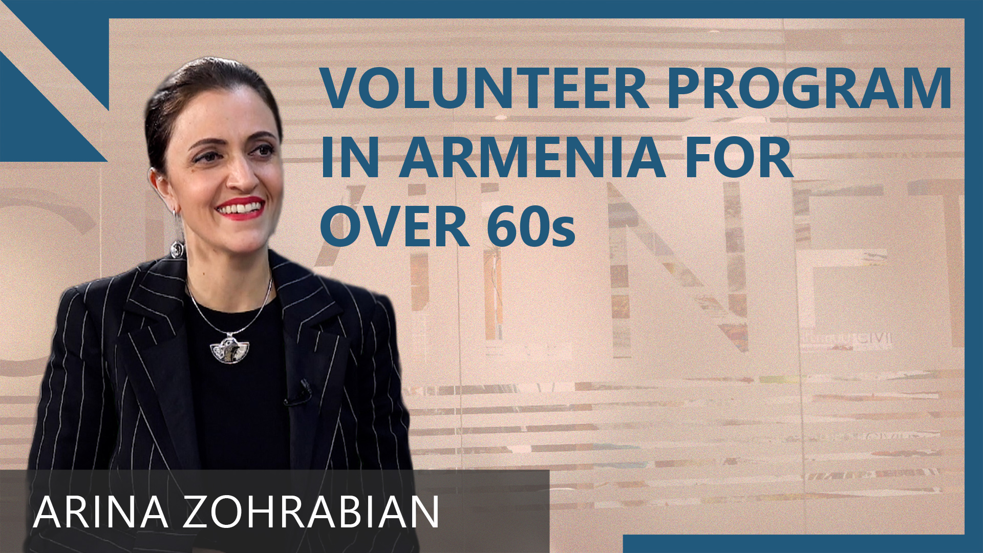AVC’s new drive to bring senior volunteers to Armenia