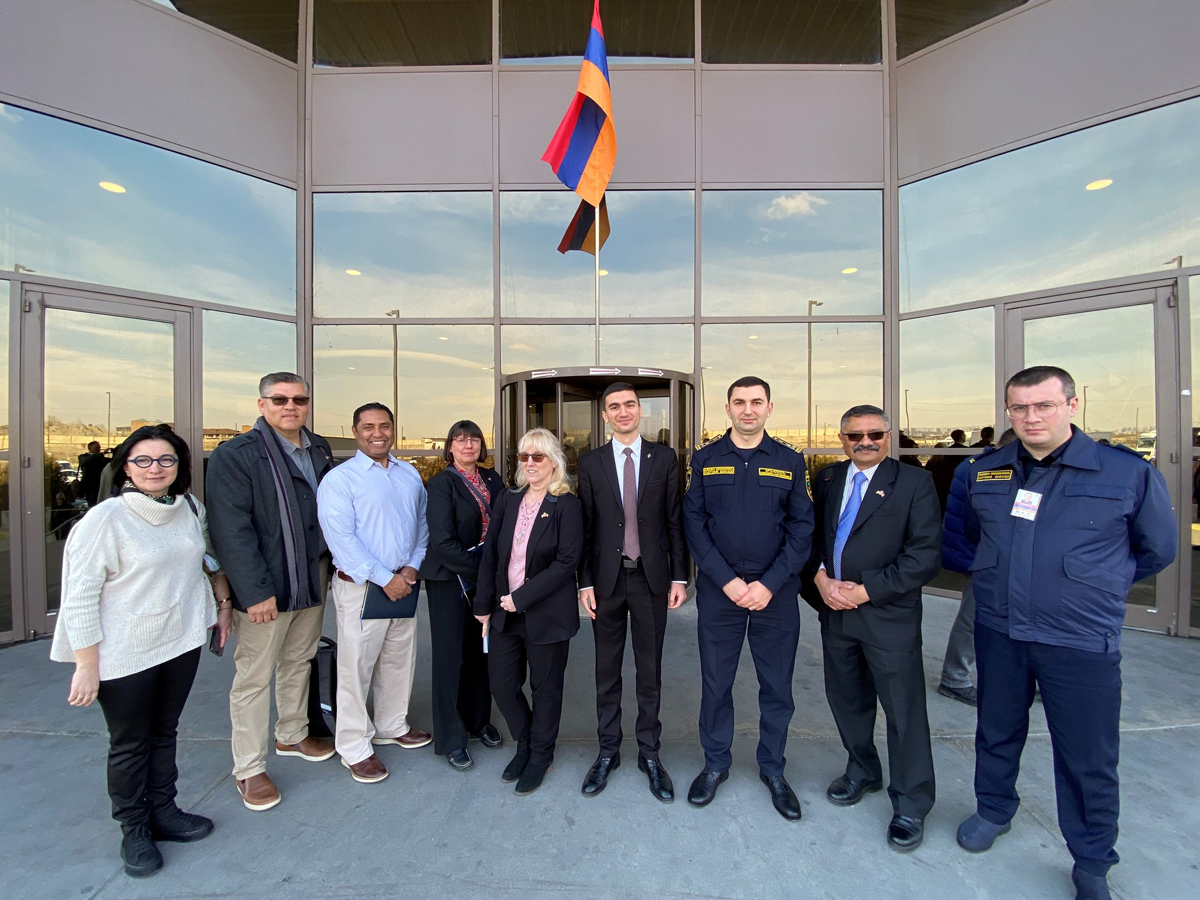 ԱՄՆ մաքսային ծառայութեան ներկայացուցիչները այցելած են հայ-ազրպէյճանական սահմանի Երասխի հատուած