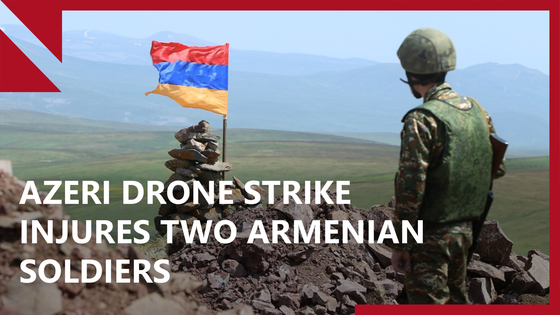 Azerbaijani drone strike injures two servicemen in Armenia