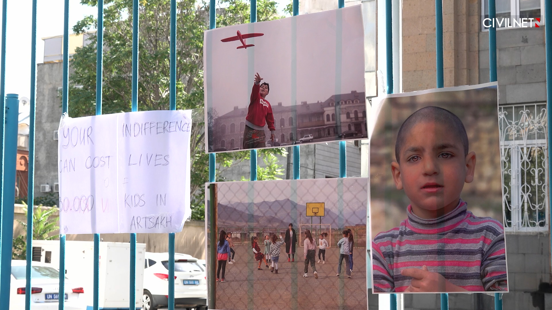 ‘Immediately send humanitarian cargo’: Armenians pile food in front of UN amid Karabakh blockade