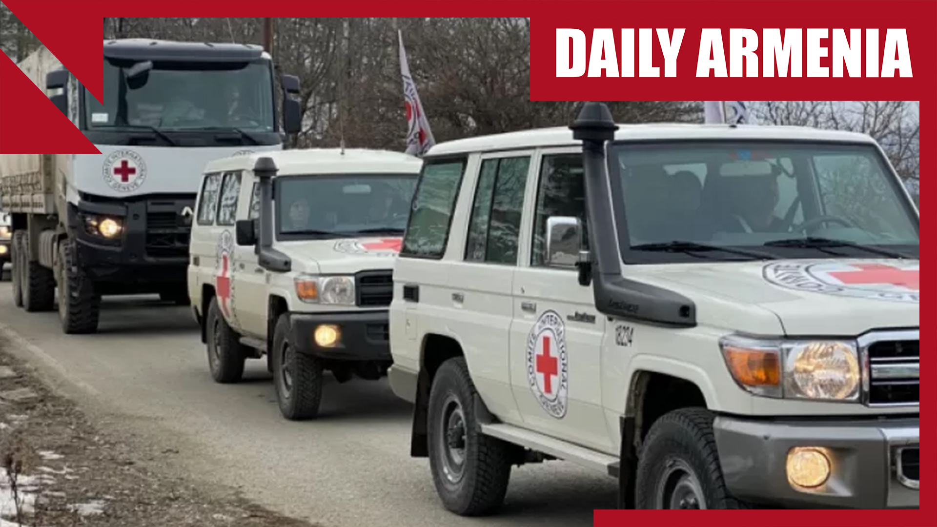 Red Cross aid trucks reach Karabakh via Lachin and Aghdam