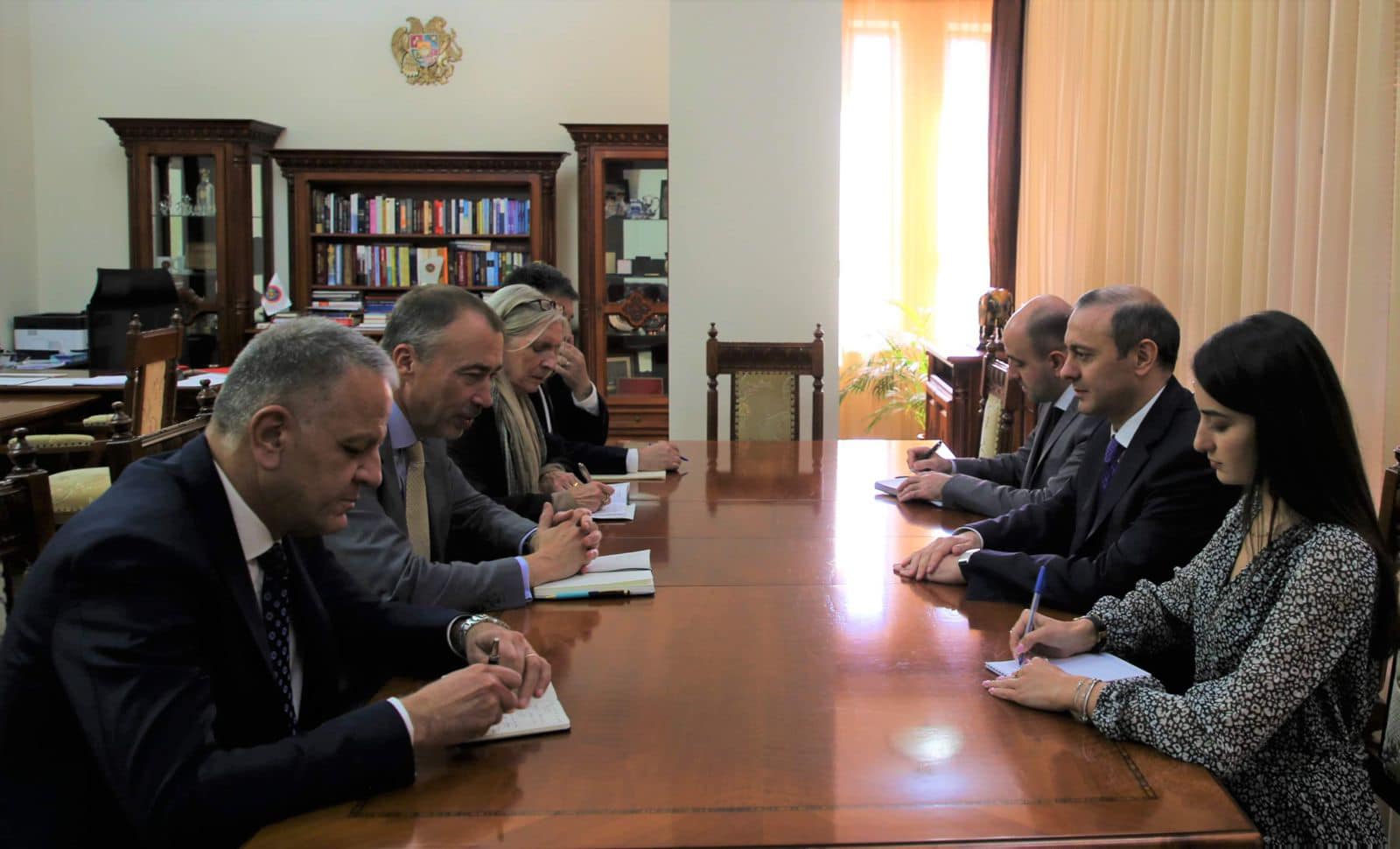 Արմեն Գրիգորյանն ու Տոյվո Կլաարը քննարկել են Փաշինյան-Միշել-Ալիև հանդիպման շուրջ աշխատանքները