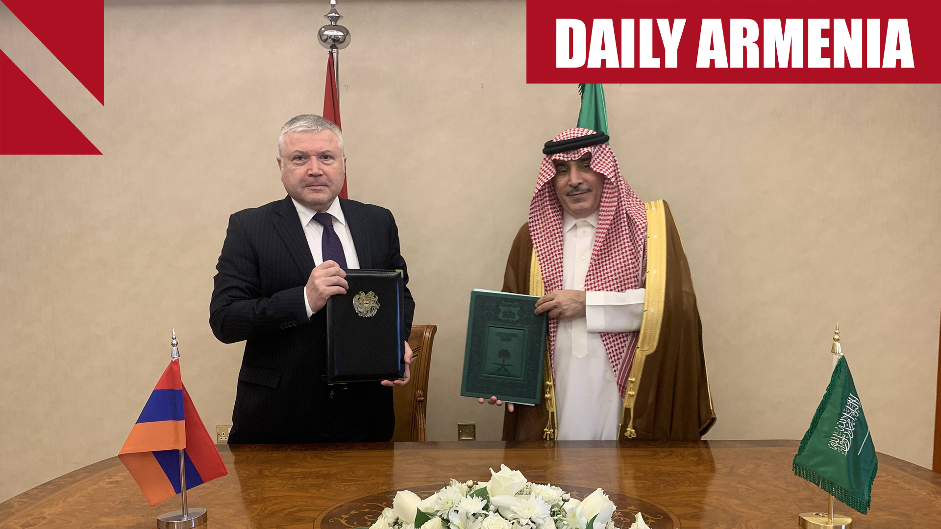 Armenia establishes relations with Saudi Arabia in historic move