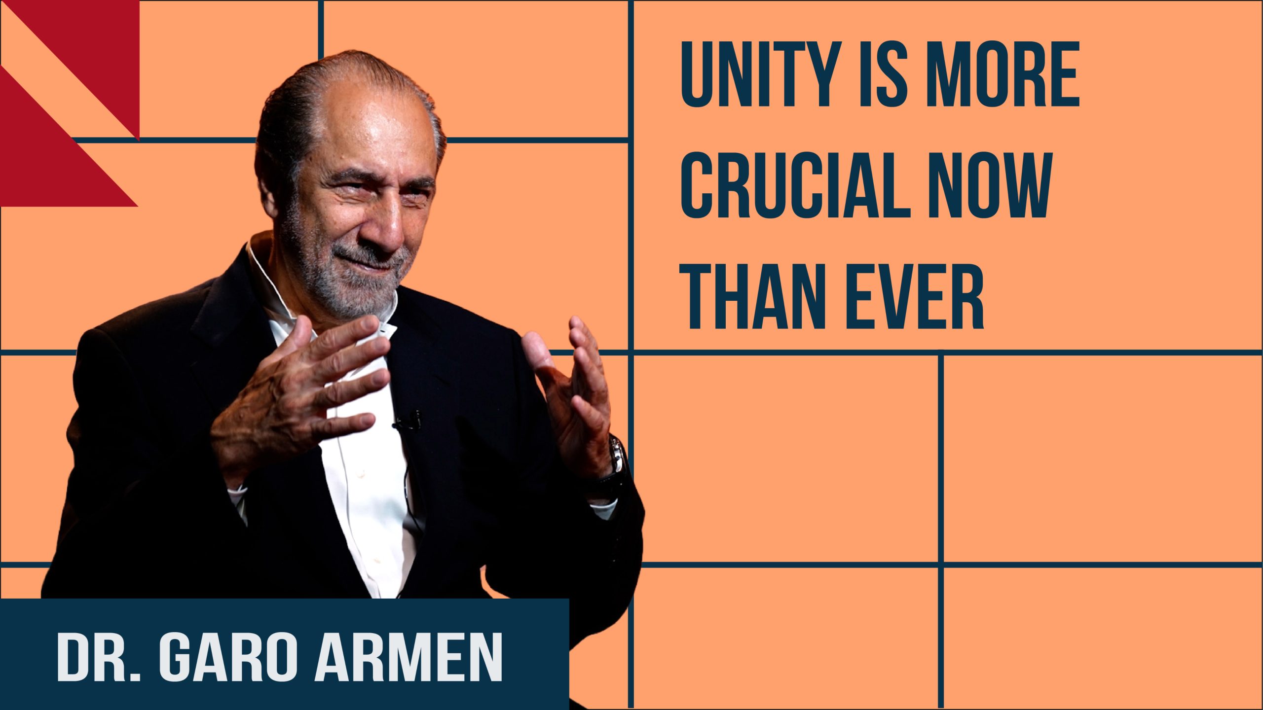 “We owe it to our ancestors and future generations to regroup and rebuild”, Dr. Garo Armen