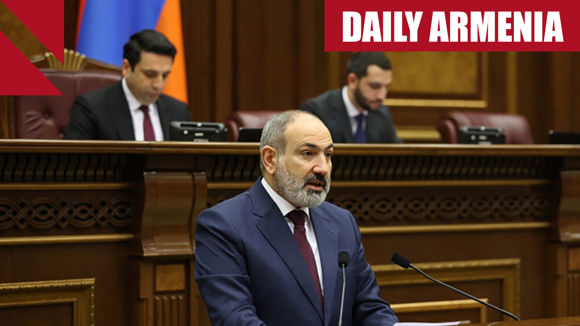Pashinyan suggests in parliament he has no responsibility for Karabakh crisis