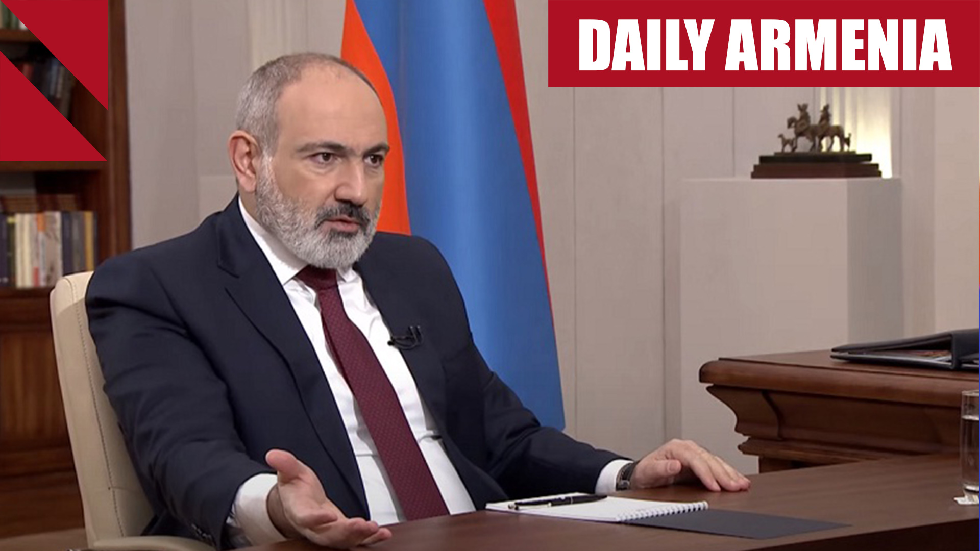 Pashinyan rebukes Putin and calls November 9 agreement “watered down”