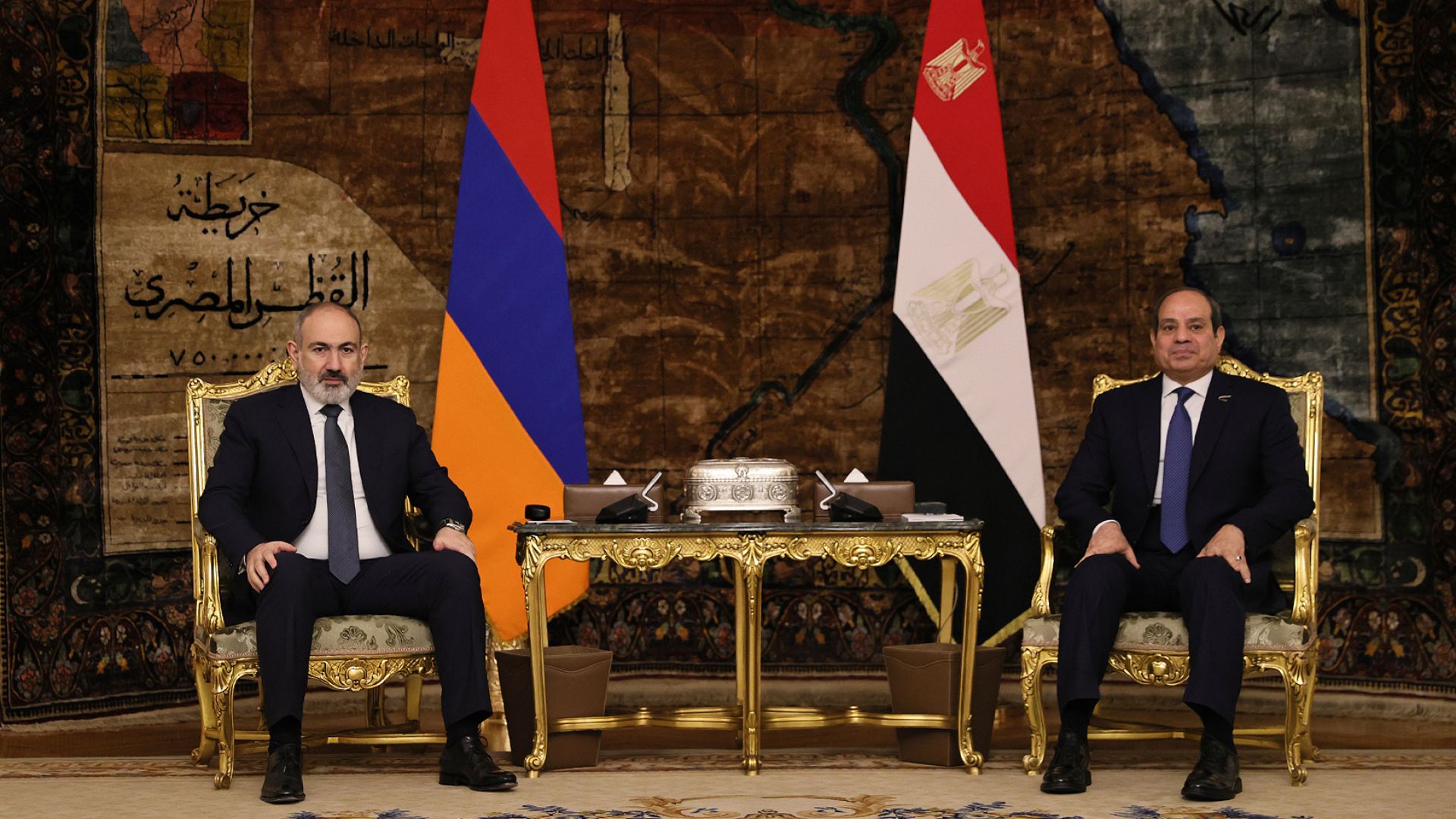 Հայաստանի և Եգիպտոսի ղեկավարները քննարկել են անվտանգային և տնտեսական հարցեր