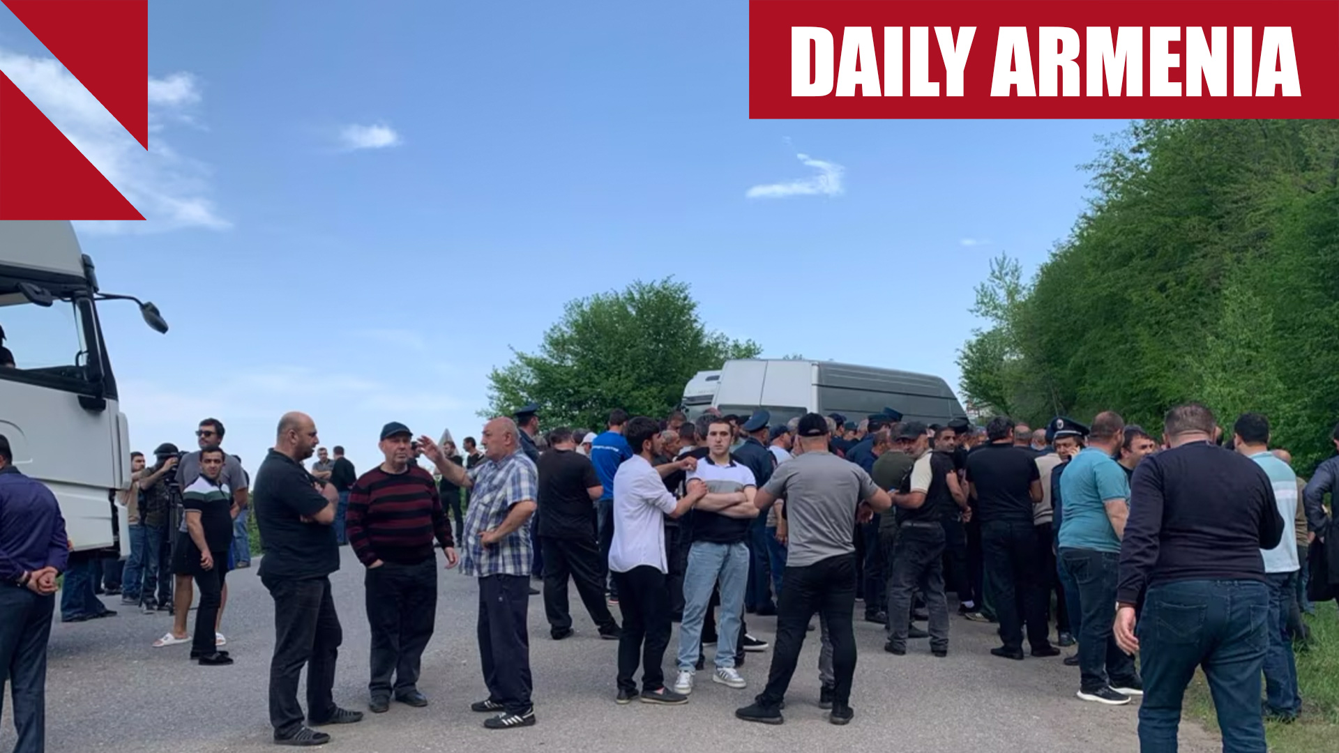 Protests continue in Tavush amid border demarcation 