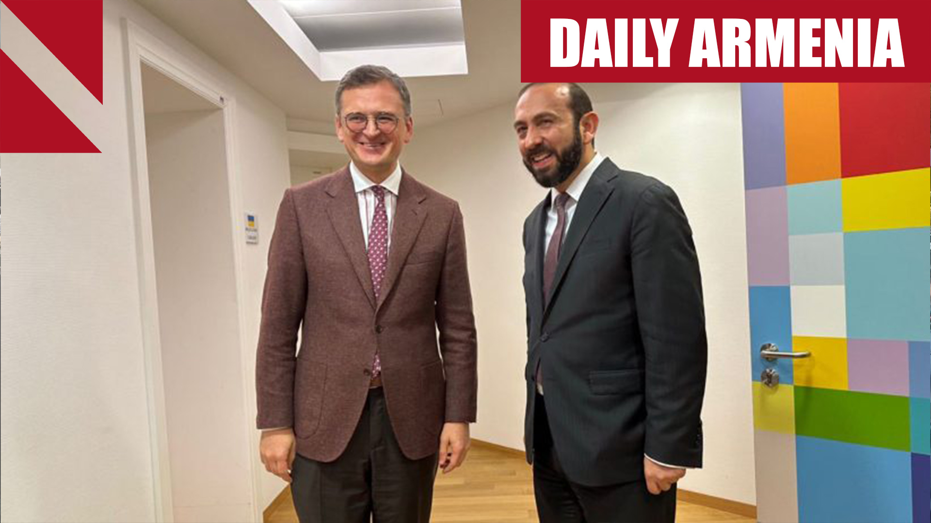 Armenia and Ukraine’s top diplomats hold rare phone call