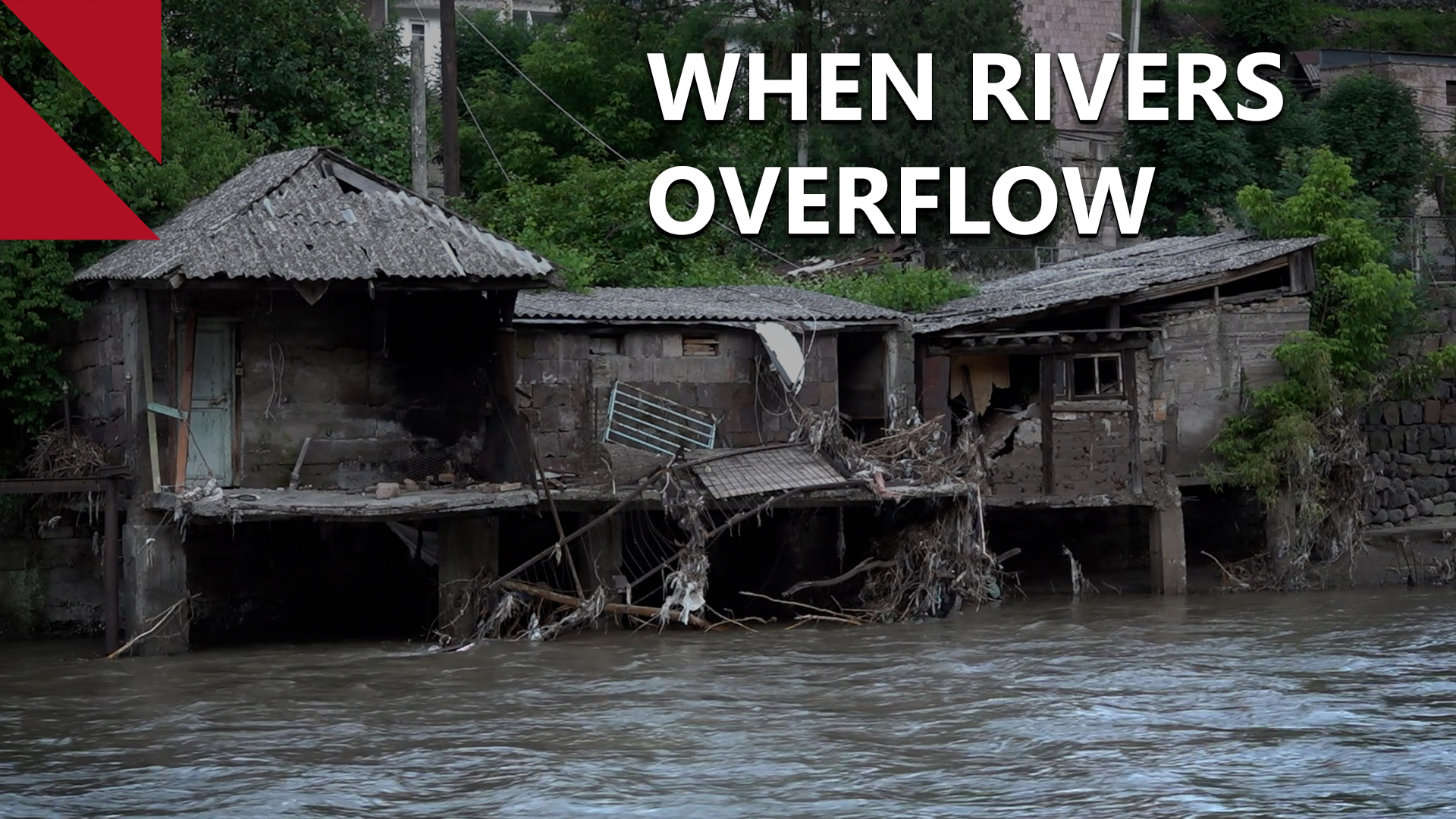 Aftermath of devastating floods that hit northern Armenia