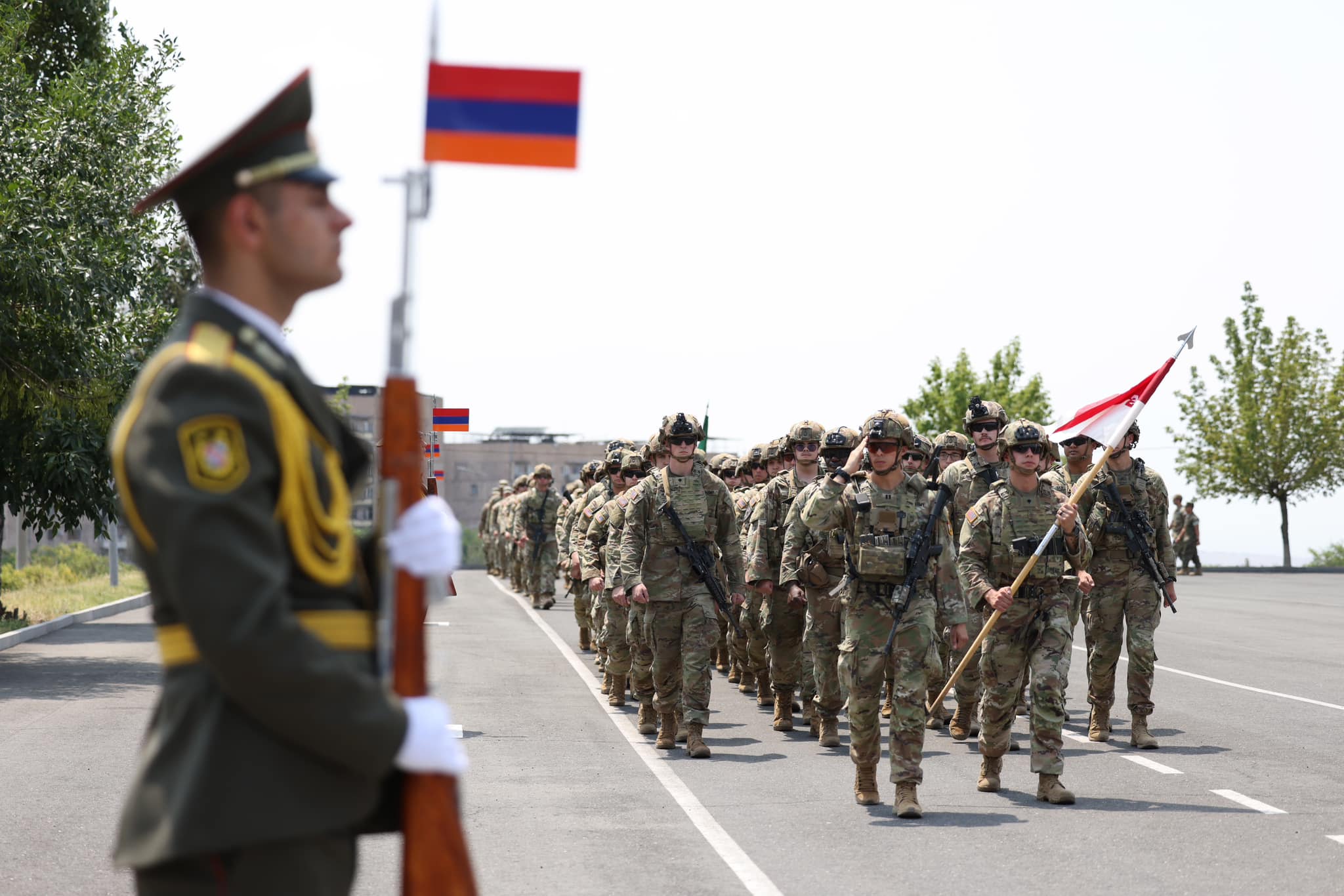 Մեկնարկել են «Արծիվ գործընկեր-2024» հայ-ամերիկյան զորավարժությունները