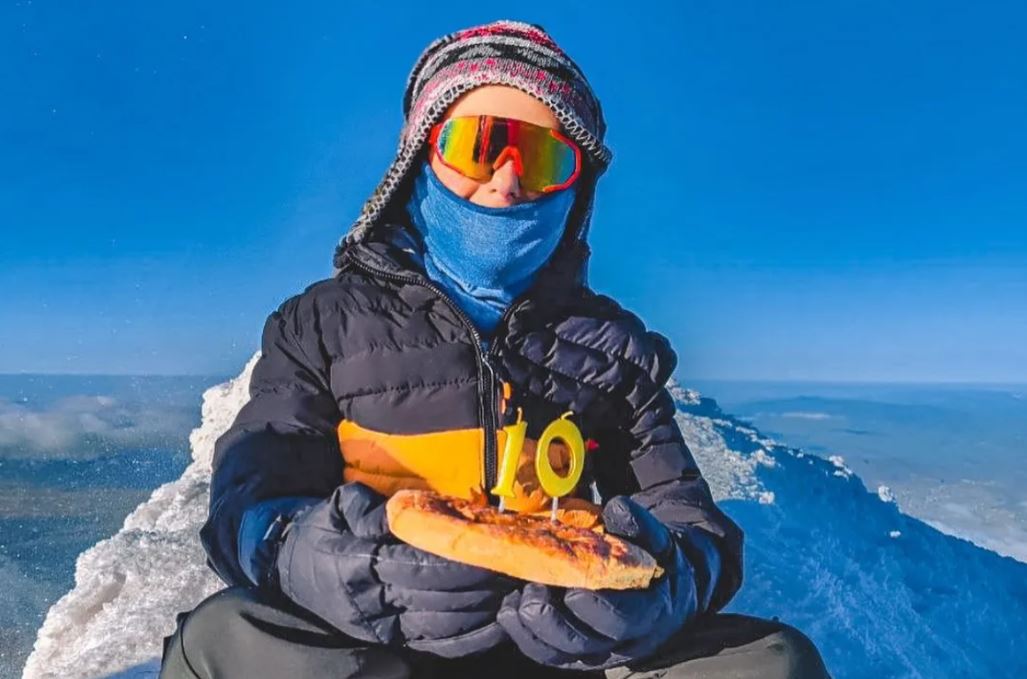 10-year-old becomes youngest Armenian to climb Mount Ararat