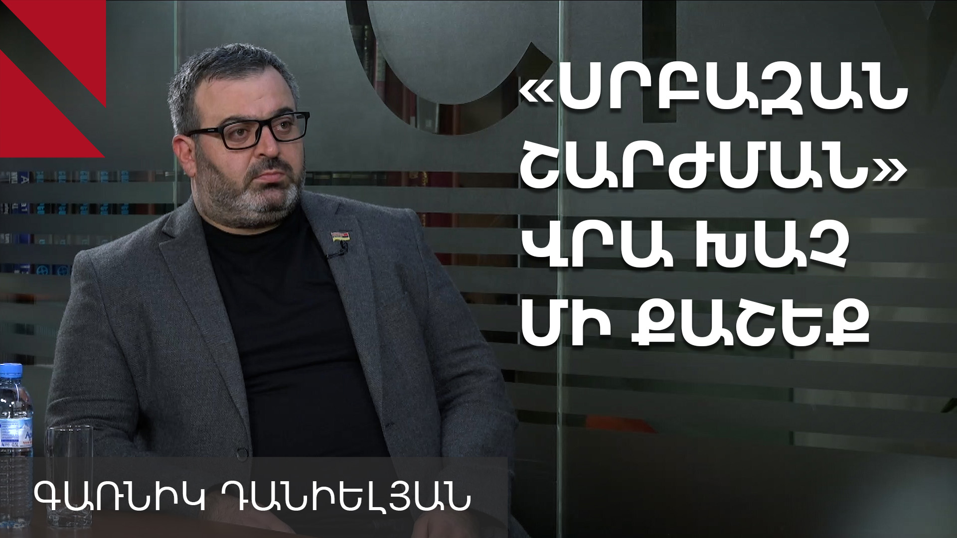 Հիմա քննադատության բոլոր սլաքներն ուղղել են շարժման դեմ. Գառնիկ Դանիելյան