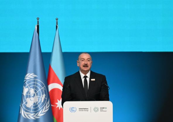 Aliyev’s COP29 opening remarks undermine pressing climate agenda