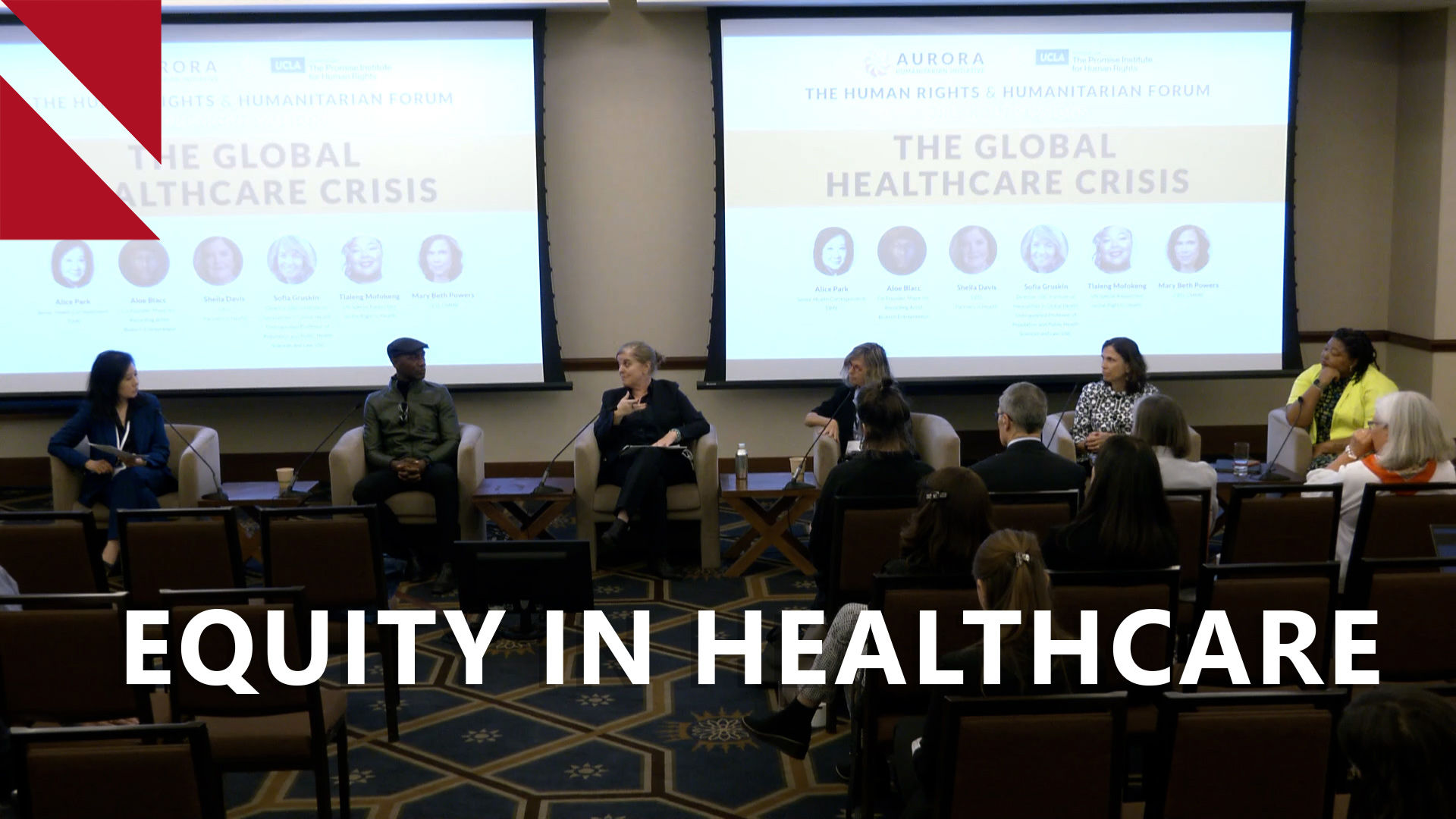 Aurora panel explores solutions to global health crises