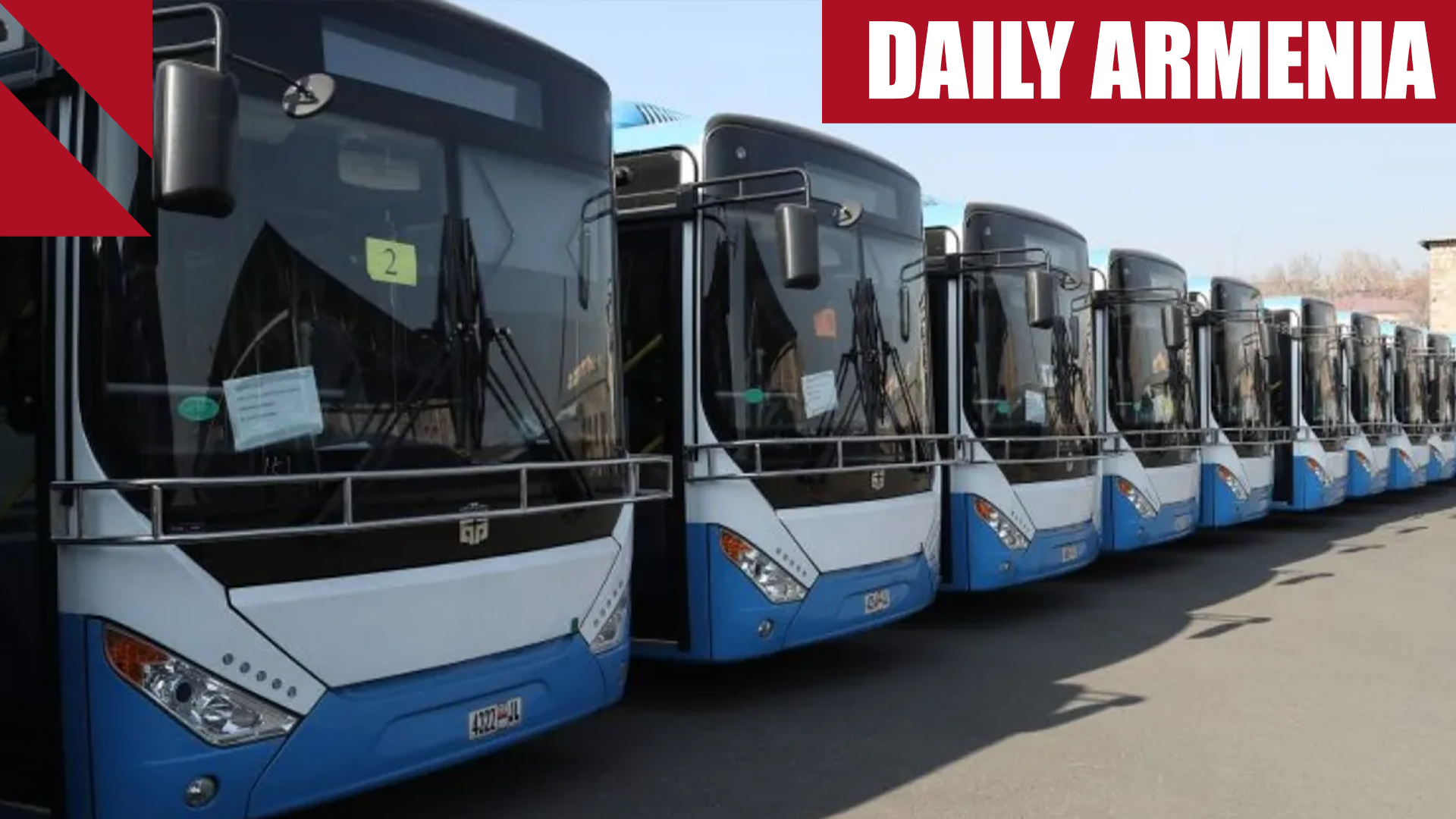 Bus drivers go on strike in Yerevan