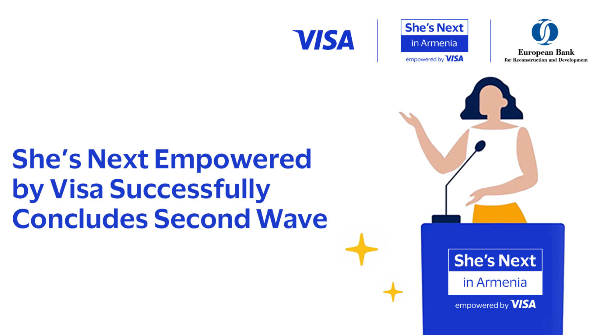 She’s Next Empowered by Visa Successfully Concludes Second Wave with Online Masterclasses in Armenia