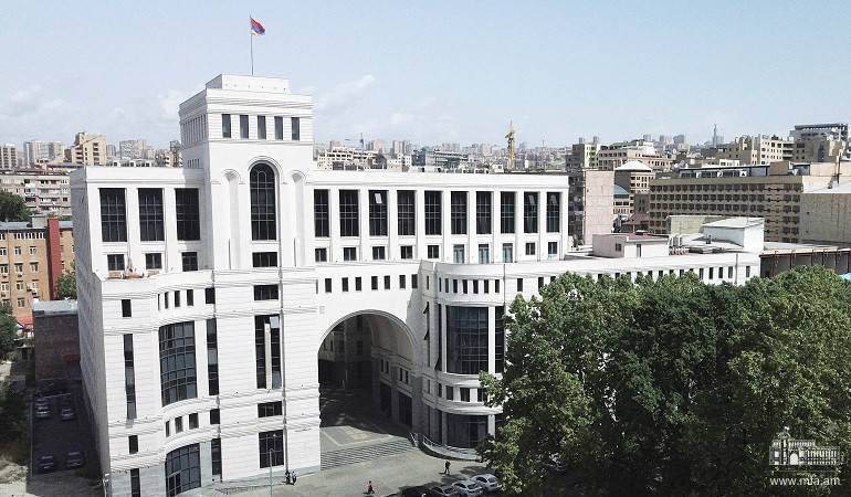Հայաստանի տարածքում «Արևմտյան Ադրբեջան» չկա․ ԱԳՆ արձագանքը՝ Ալիևին