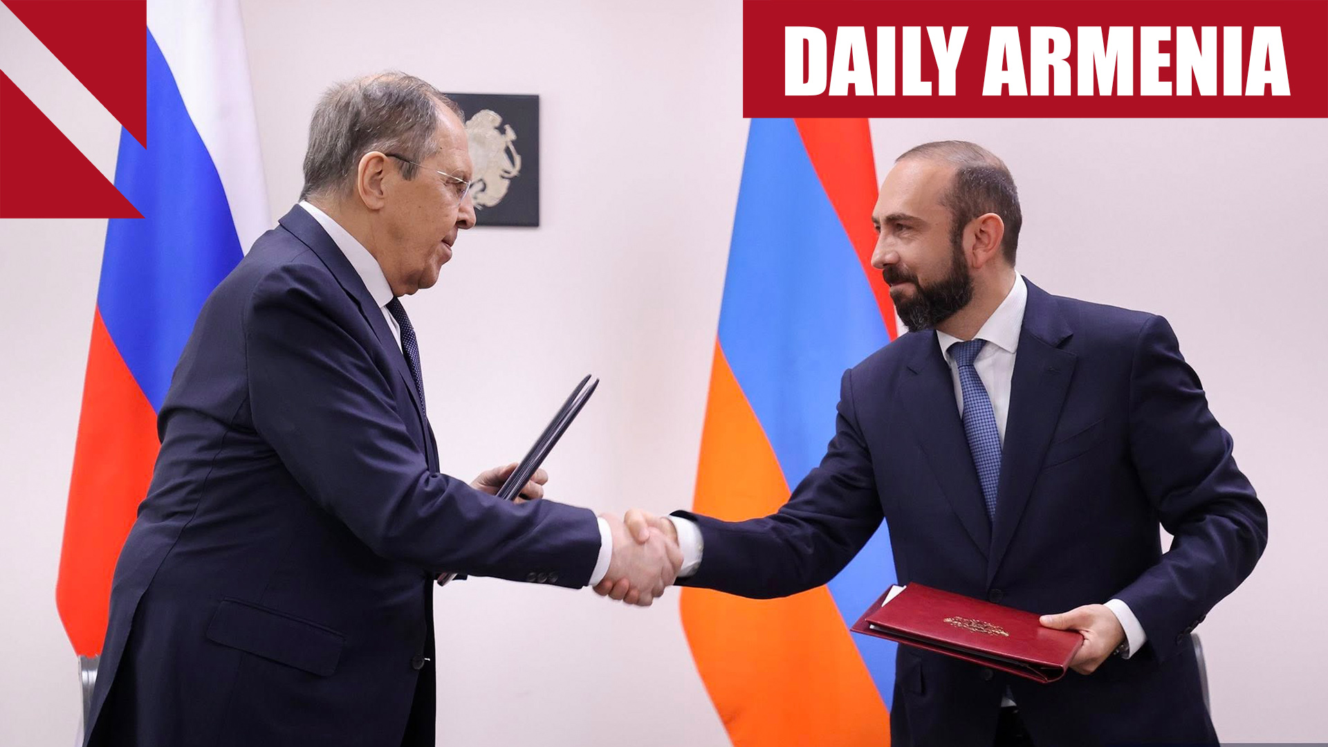 Russian foreign minister arrives in Armenia, says countries remain allies