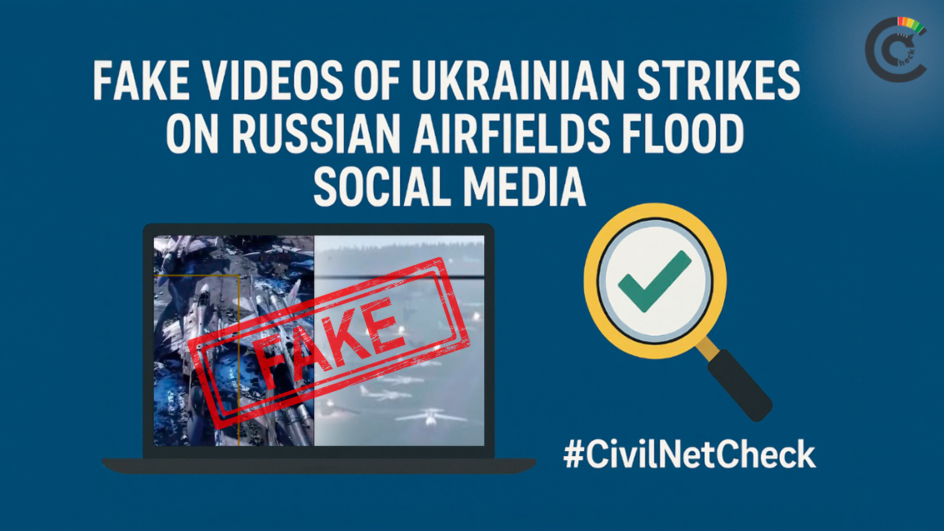 AI-Generated Fake Videos of Ukraine’s Operation Spider’s Web Go Viral on Social Media